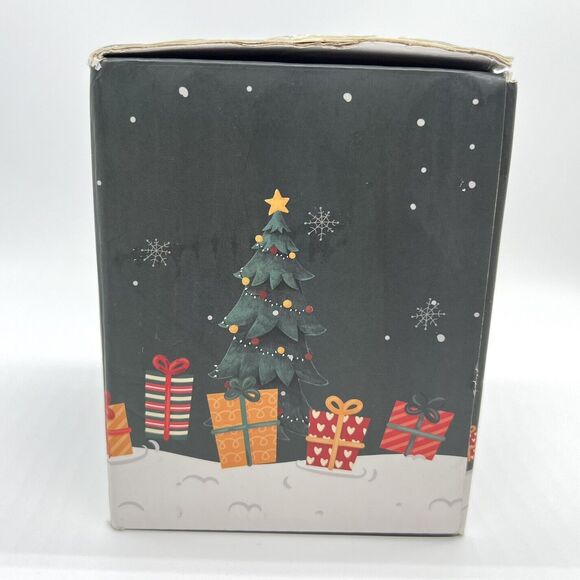 Soy Wax Christmas Candle -Cedar & Teak Scented - 3.5" Glass Jar - Decorative 8oz - Picture 8 of 14